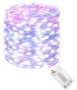 LED lampice na baterije, 100 LED dioda