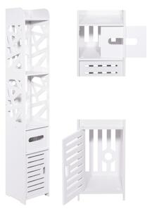 ModernHome kupaonski ormarić - bijeli 120 cm