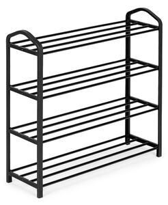 ModernHome metalni stalak za cipele, 4 razine