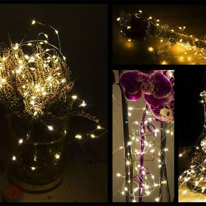 LED lampice na baterije, 50 LED dioda