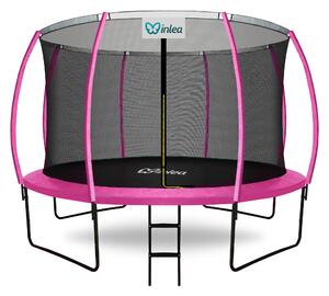 INLEA ULTIMATE Jump Trampolin 366cm s unutarnjom zaštitnom mrežom – ružičasta