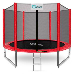INLEA PREMIUM Jump Trampolin 305cm s vanjskom zaštitnom mrežom - crveni