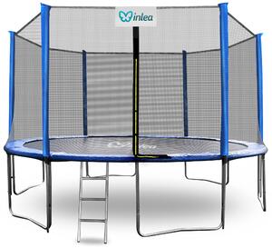 INLEA PREMIUM Jump Trampolin 400cm s vanjskom zaštitnom mrežom - plava