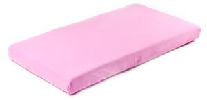 Jersey plahta 120x60cm svijetlo roza