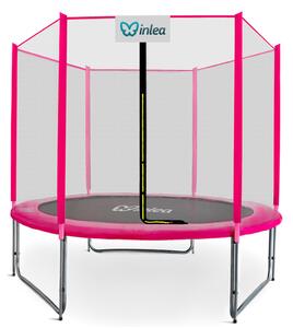 INLEA PREMIUM Jump Trampolin 180cm s vanjskom zaštitnom mrežom - ružičasta