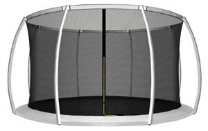 INLEA Unutarnja zaštitna mreža za trampolin ULTIMATE Jump promjera 366cm za 8 šipki visine 165cm - crna