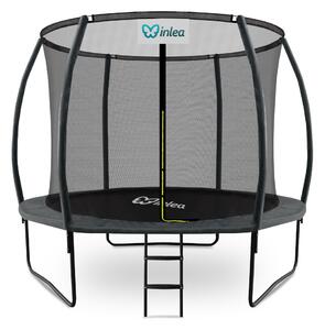 INLEA ULTIMATE Jump Trampolin 305cm s unutarnjom zaštitnom mrežom – siva