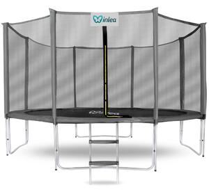 INLEA PREMIUM Jump Trampolin 366cm s vanjskom zaštitnom mrežom - siva