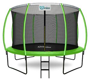 INLEA ULTIMATE Jump Trampolin 366cm s unutarnjom zaštitnom mrežom – svijetlo zelena