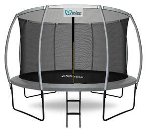 INLEA ULTIMATE Jump Trampolin 366cm s unutarnjom zaštitnom mrežom – siva
