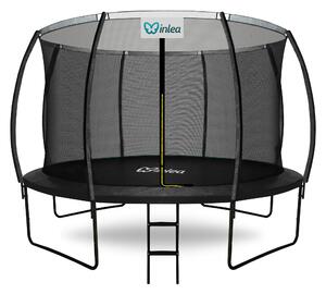 INLEA ULTIMATE Jump Trampolin 366cm s unutarnjom zaštitnom mrežom – crna