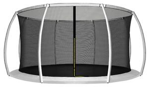 INLEA Unutarnja zaštitna mreža za trampolin ULTIMATE Jump, ukupnog promjera 430 cm, za 8 stupova – crna