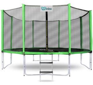 INLEA PREMIUM Jump Trampolin 366cm s vanjskom zaštitnom mrežom - svijetlozelena