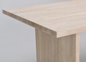 Blagovaonski stol hrast 240x95 cm Emmett - Rowico
