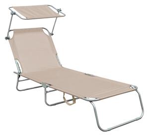 INLEA Vrtna ležaljka VELUM – khaki