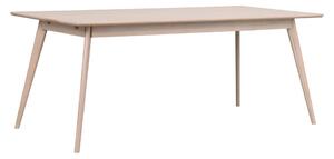 Blagovaonski stol na razvlačenje s pločom u dekoru hrasta 190x90 cm Yumi - Rowico