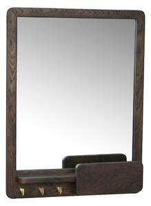 Ogledalo s drvenim okvirom 45x60 cm Inverness - Rowico