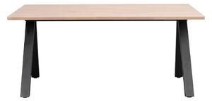 Blagovaonski stol na razvlačenje s hrastovom pločom 170x100 cm Carradale - Rowico