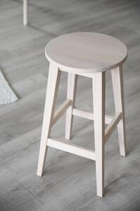 Barska stolica od hrastovine 65 cm Austin - Rowico