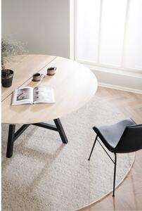 Okrugli blagovaonski stol s pločom u dekoru hrasta 150x150 cm Carradale - Rowico
