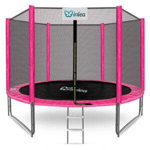 INLEA PREMIUM Jump Trampolin 305cm s vanjskom zaštitnom mrežom - ružičasta
