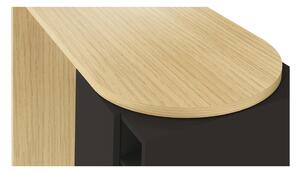 Barski stol s pločom u dekoru hrasta 110x50 cm Roll - TemaHome