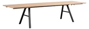 Blagovaonski stol s pločom u dekoru hrasta 220x90 cm Brigham - Rowico