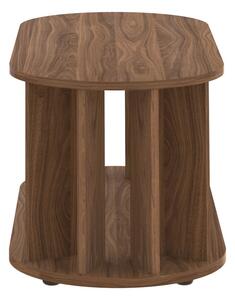 Stolić za kavu s pločom u dekoru oraha 110x50 cm Nora - TemaHome