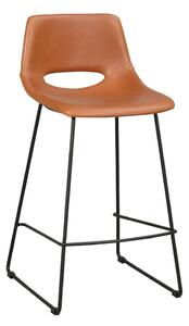 Barske stolice konjak smeđe boje u setu od 2 kom 89 cm Manning - Rowico