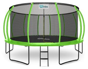 INLEA ULTIMATE Jump Trampolin 500cm s unutarnjom zaštitnom mrežom – svijetlo zelena
