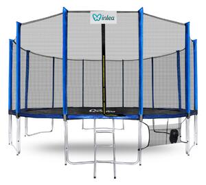 INLEA PREMIUM Jump Trampolin 500cm s vanjskom zaštitnom mrežom - plava