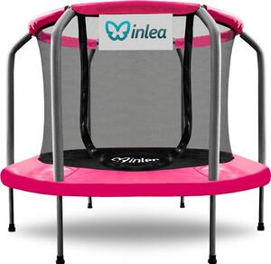 INLEA ULTIMATE Jump Trampolin 150cm s unutarnjom zaštitnom mrežom – ružičasta