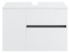 Bijeli ormarić za umivaonik Støraa Wisla, 80 x 53 cm