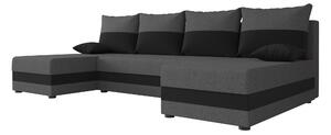 Zondo.hr Kutna garnitura u obliku slova U Harmony U (siva + crna). Akcija -21%. 1057189
