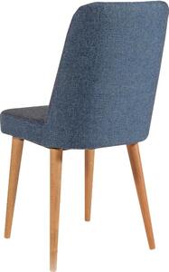 Woody Fashion Set stolova i stolica (4 komada), Atlantski bor Tamno plava, Vina 1048 - Dark Blue, Atlantic