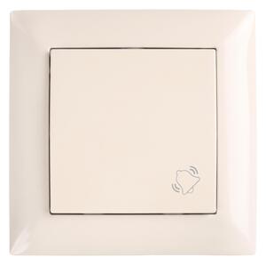 Tipkalo za Zvono s Okvirom OSTE JNH008-W BEIGE