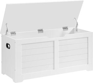 Bijela kutija za odlaganje s poklopcem CHESTA
