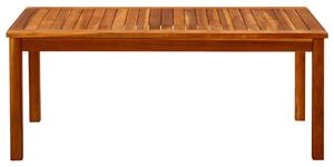 VidaXL Vrtni stolić za kavu 110 x 60 x 45 cm masivno bagremovo drvo