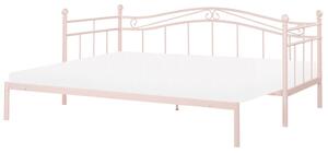 Zondo Jednostruki krevet 200 x 90 cm Toki (ružičasta) (s podnicom). 1076251