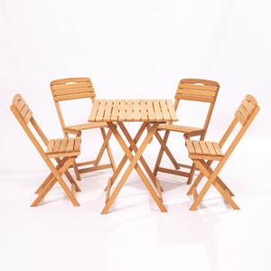 Zondo Vrtni set stol i stolice (5 komada) Maxwell (smeđa). 1082970