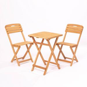 Zondo Vrtni set stol i stolice (3 komada) Mackenzie (smeđa). 1082968