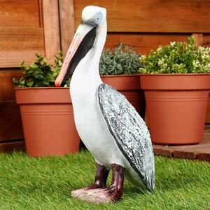 Vrtna figurica pelikan 28.5 cm – ProGarden dekoracija od polystone materijala