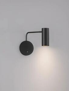 LOEN ZIDNA SVJETILJKA CRNA GU10 1X10W IP20 NL9011529