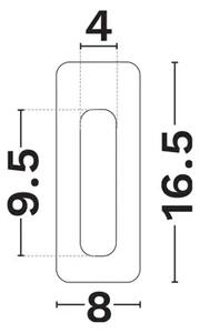 EURONA GIPSANA UGRADBENA SVJETILJKA LED 1 Watt 3000K IP20 Driver NL9879389