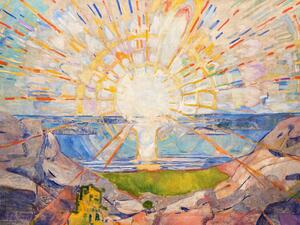 Reprodukcija The Sun II, Edvard Munch