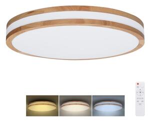 Solight WO8008 - LED Prig. svjetiljka WOODY LED/60W/230V 3000-6500K pr. 50 cm + DU