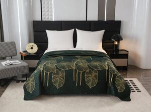 Prekrivač za krevet VENECIA tamnozeleni Dimenzije: 170 x 210 cm
