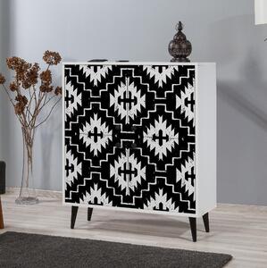 Zondo Ormarić Mozaic (bijela + crna). 1088501