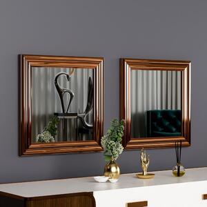 Woody Fashion Set ogledala (2 komada), bronca, Bale - Bronze