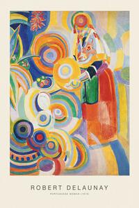 Reprodukcija Portuguese Woman (Special Edition) - Robert Delaunay